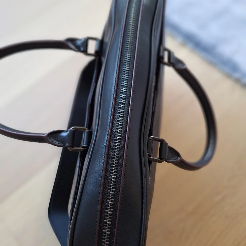 NWT COACH BECKETT SLIM BRIEF IN SIGNATURE CANVAS